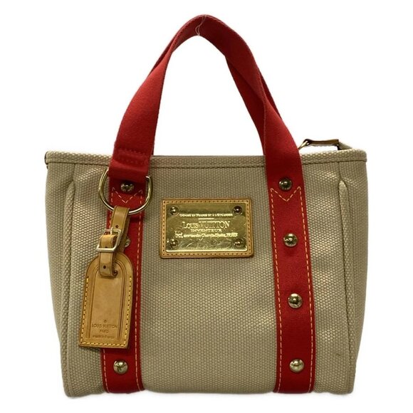 LOUIS VUITTON Cabas PM Beige Antigua Tote Bag bran391-100425 - Picture 1 of 10